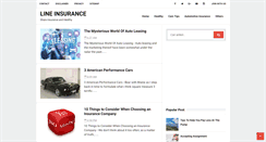 Desktop Screenshot of line-insurance.com