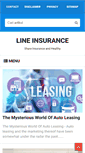 Mobile Screenshot of line-insurance.com